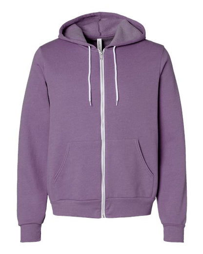 Unisex Sponge Fleece Full-Zip Hoodie Sweatshirt