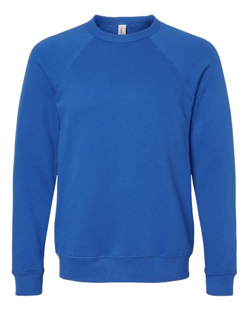 Unisex Sponge Fleece Raglan Crewneck Sweatshirt