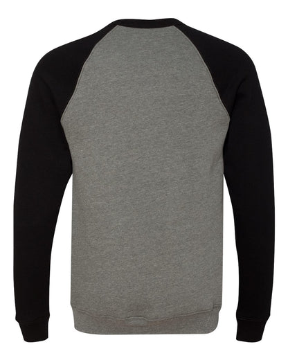 BELLA + CANVAS Sponge Fleece Raglan Crewneck Sweatshirt - 3901
