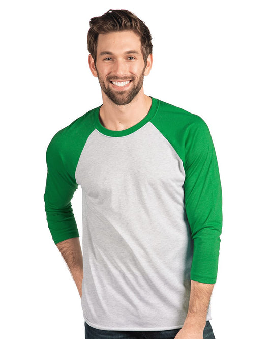 Next Level Triblend Three-Quarter Raglan T-Shirt - 6051