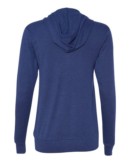 BELLA + CANVAS Triblend Lightweight Full-Zip Hooded Long Sleeve Tee - 3939