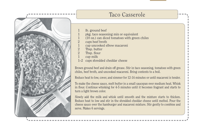Triumph Calendars Recipe Pocket Calendar-4002