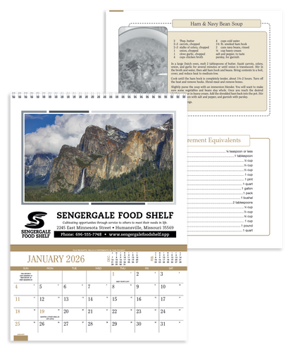 Triumph Calendars Recipe Pocket Calendar-4002