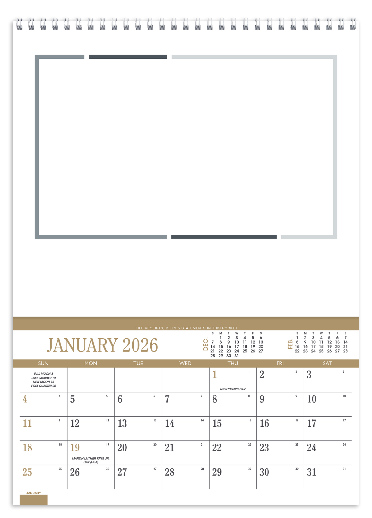 Triumph Calendars Recipe Pocket Calendar-4002