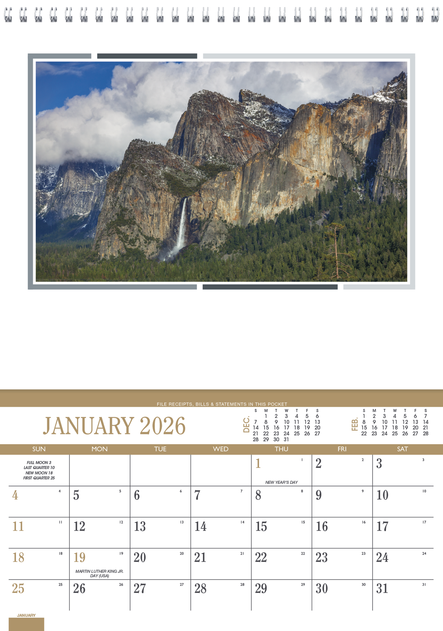 Triumph Calendars Recipe Pocket Calendar-4002