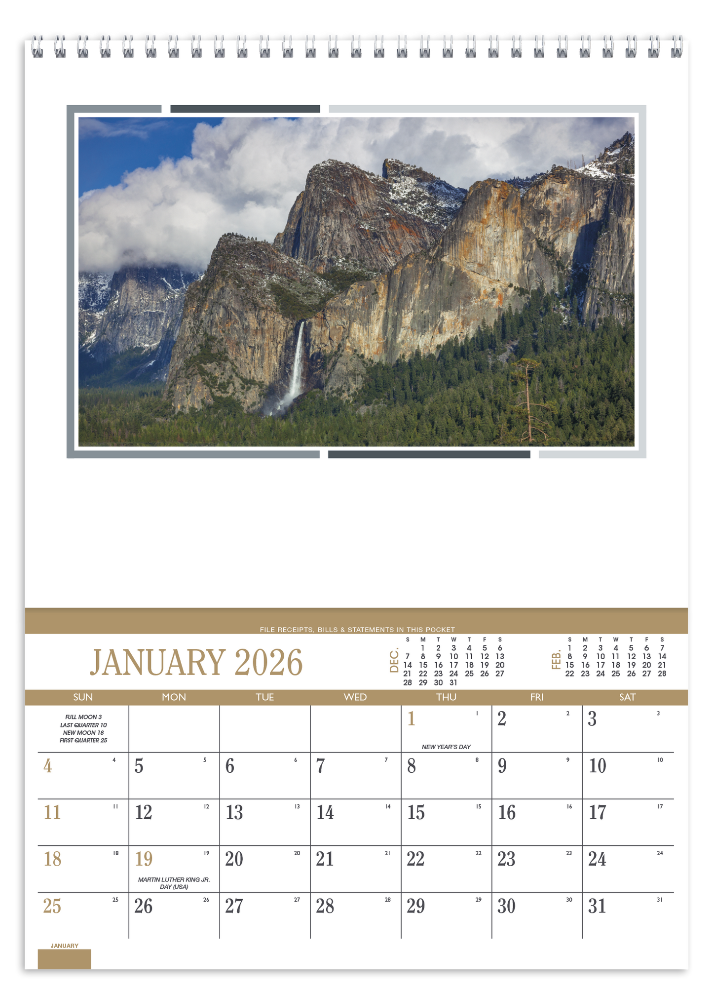 Triumph Calendars Recipe Pocket Calendar-4002