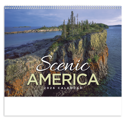 HotLine Products Scenic America Appointment Calendar  Spiral-400