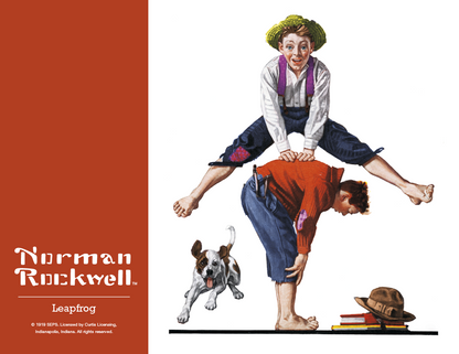 HotLine Products Norman Rockwell Appointment Calendar  Spiral-402H