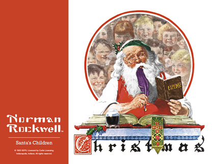 HotLine Products Norman Rockwell Appointment Calendar  Spiral-402H