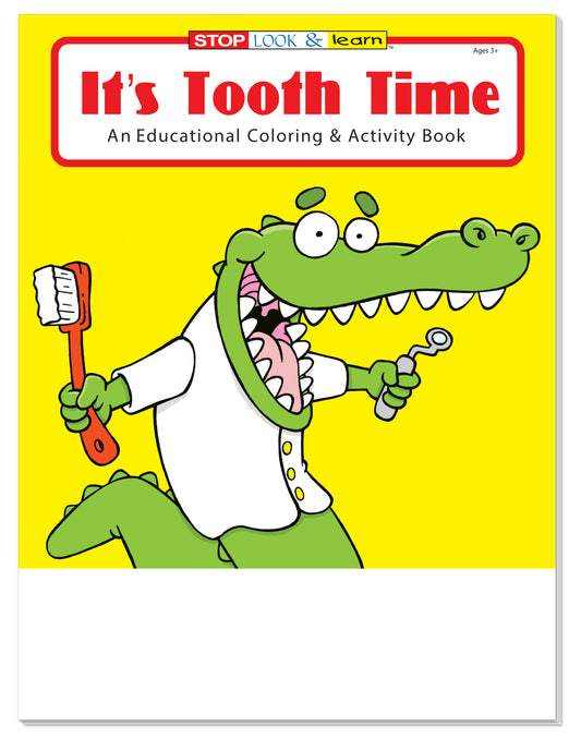Coloring Book Its Tooth Time-40633