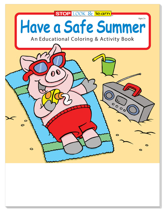 Coloring Book Have a Safe Summer-40645