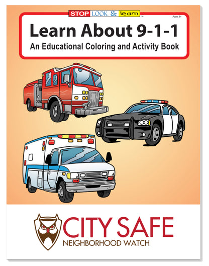 Coloring Book Learn About 911-40651