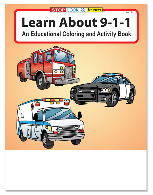 Coloring Book Learn About 911-40651