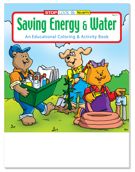 Coloring Book Saving Energy and Water-40655