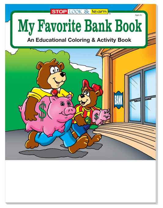 Coloring Book My Favorite Bank-40662