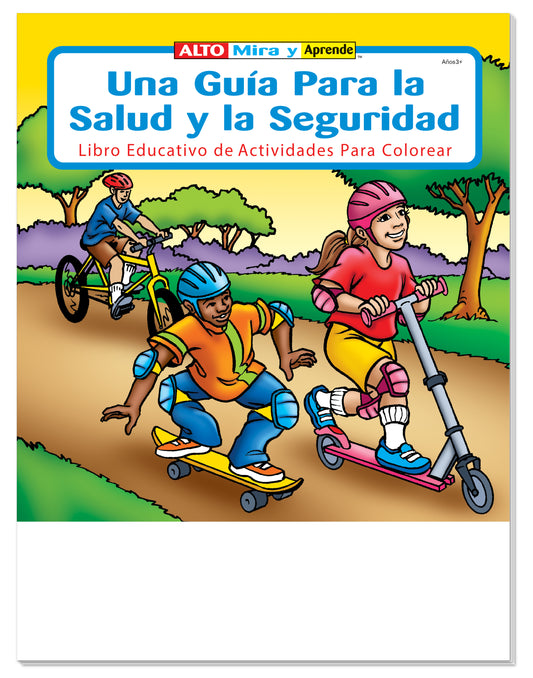 Coloring Book A Guide to Health and Safety Spanish-40687