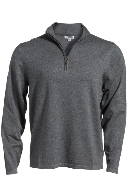 Tri Blend Unisex 1/4 Zip Sweater - 4072