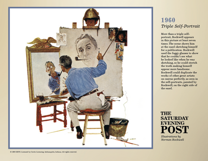 Triumph Calendars The Saturday Evening Post Deluxe Pocket Calendar-4076