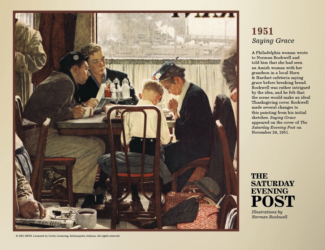 Triumph Calendars The Saturday Evening Post Deluxe Pocket Calendar-4076