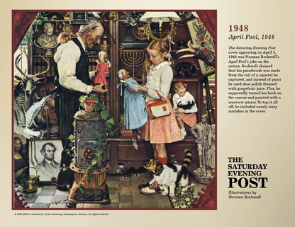 Triumph Calendars The Saturday Evening Post Deluxe Pocket Calendar-4076