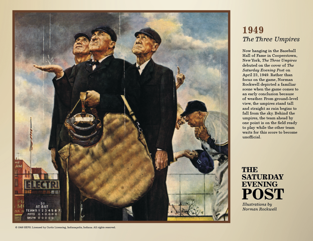 Triumph Calendars The Saturday Evening Post Deluxe Pocket Calendar-4076