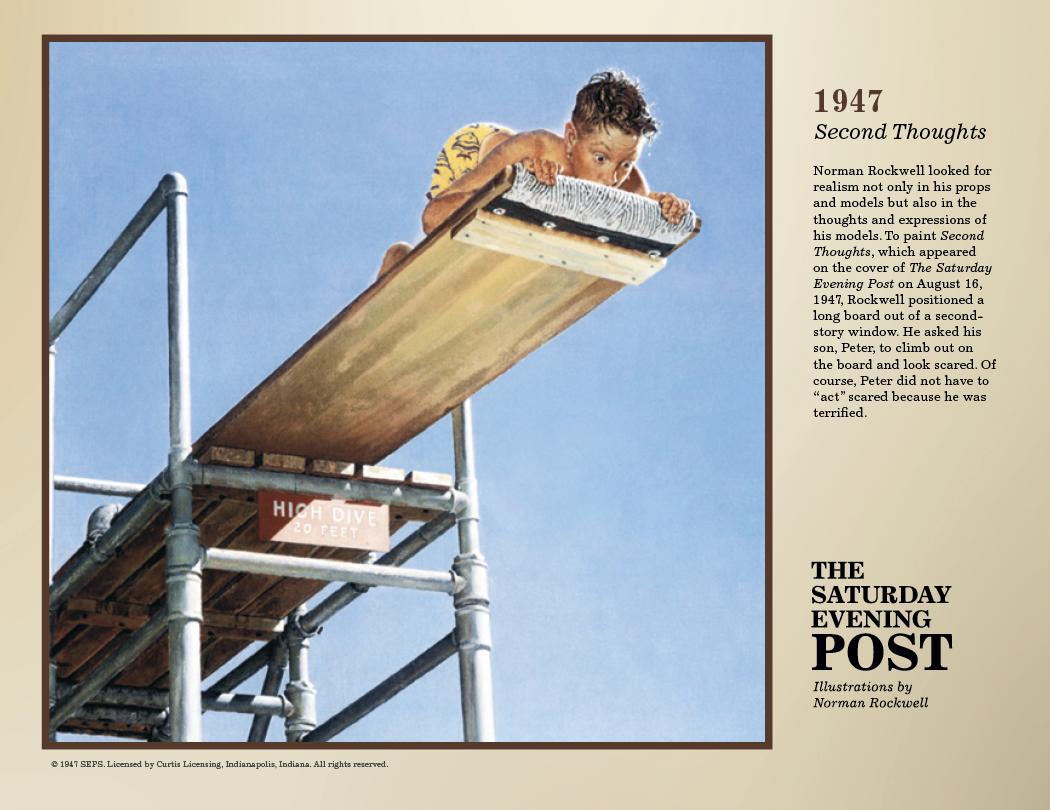 Triumph Calendars The Saturday Evening Post Deluxe Pocket Calendar-4076