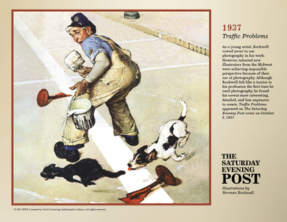 Triumph Calendars The Saturday Evening Post Deluxe Pocket Calendar-4076