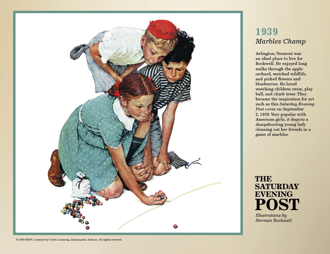Triumph Calendars The Saturday Evening Post Deluxe Pocket Calendar-4076
