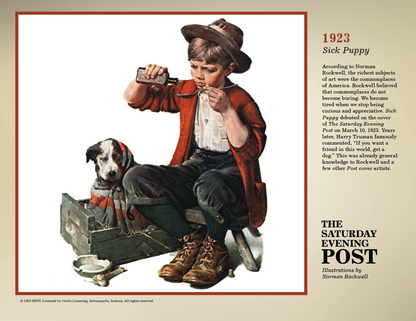 Triumph Calendars The Saturday Evening Post Deluxe Pocket Calendar-4076