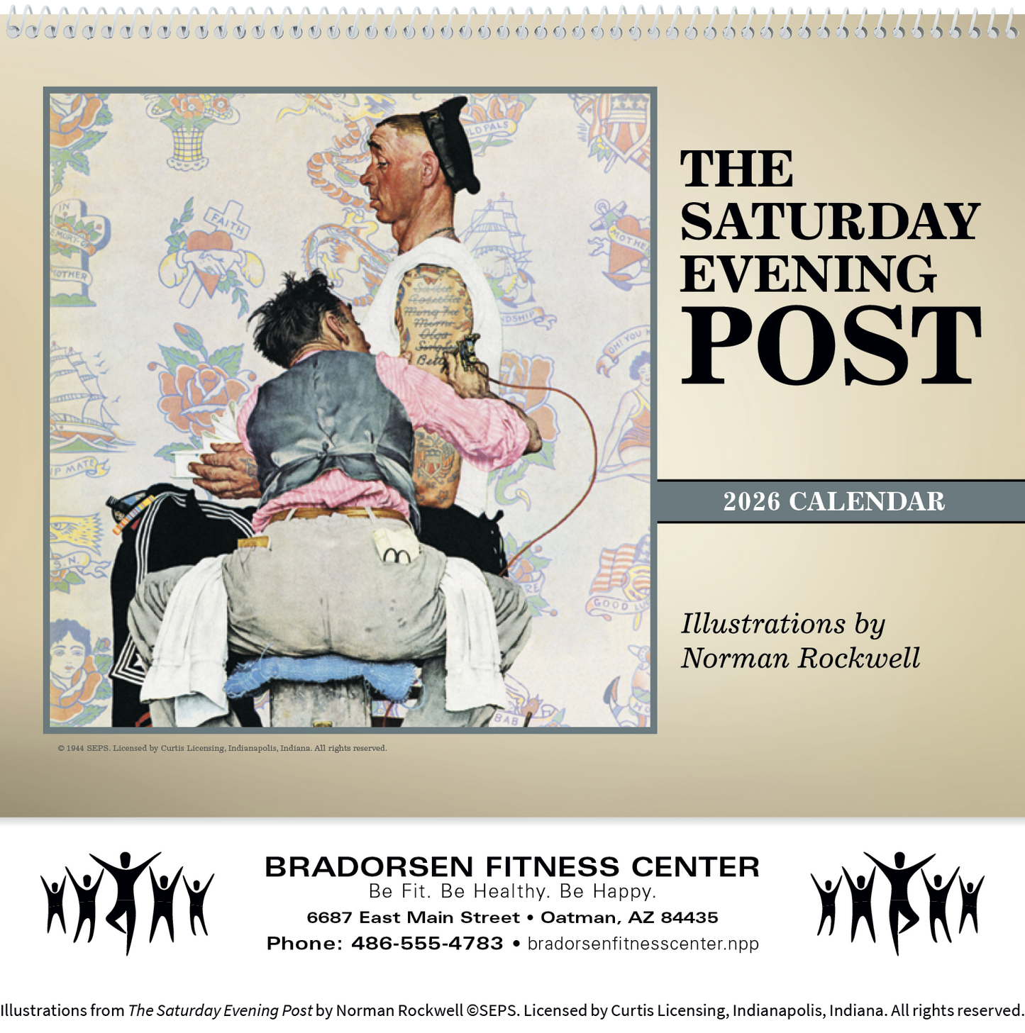 Triumph Calendars The Saturday Evening Post Deluxe Pocket Calendar-4076