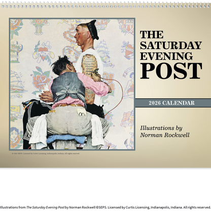 Triumph Calendars The Saturday Evening Post Deluxe Pocket Calendar-4076