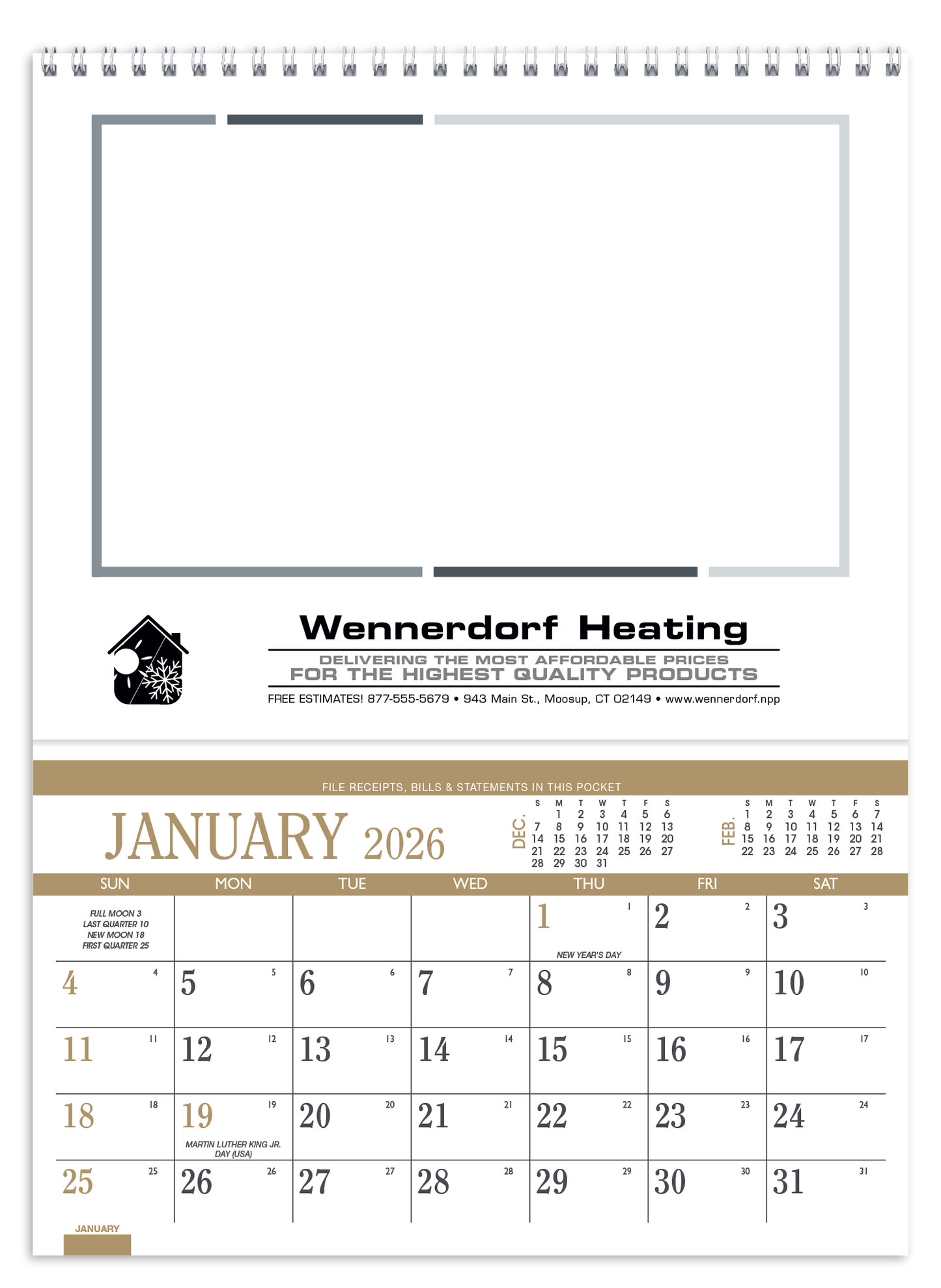 Triumph Calendars Recipe Pocket Calendar-4101