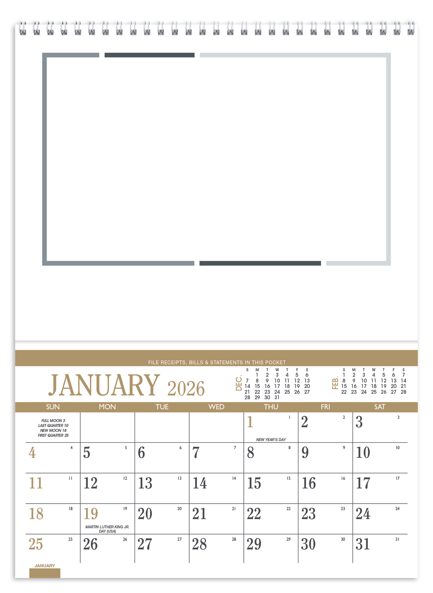 Triumph Calendars Recipe Pocket Calendar-4101
