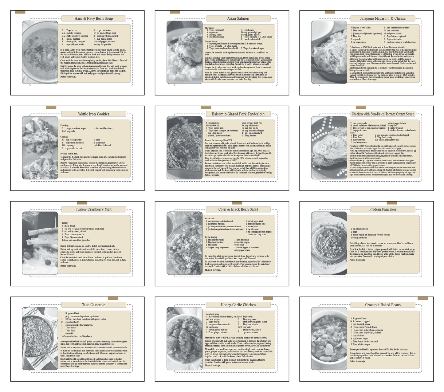 Triumph Calendars Recipe Pocket Calendar-4101