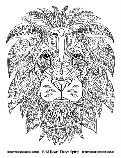 Good Value Wild Wonders Adult Coloring Book-41040