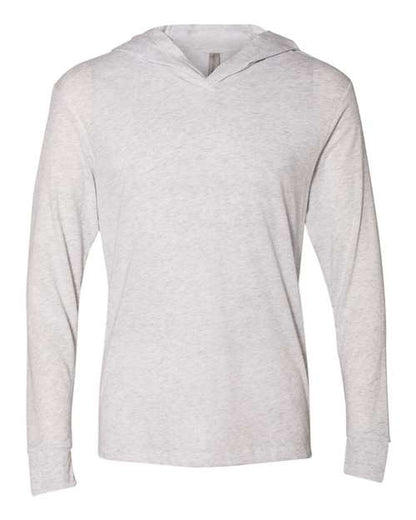 Unisex Triblend Hooded Long Sleeve Pullover T-Shirt