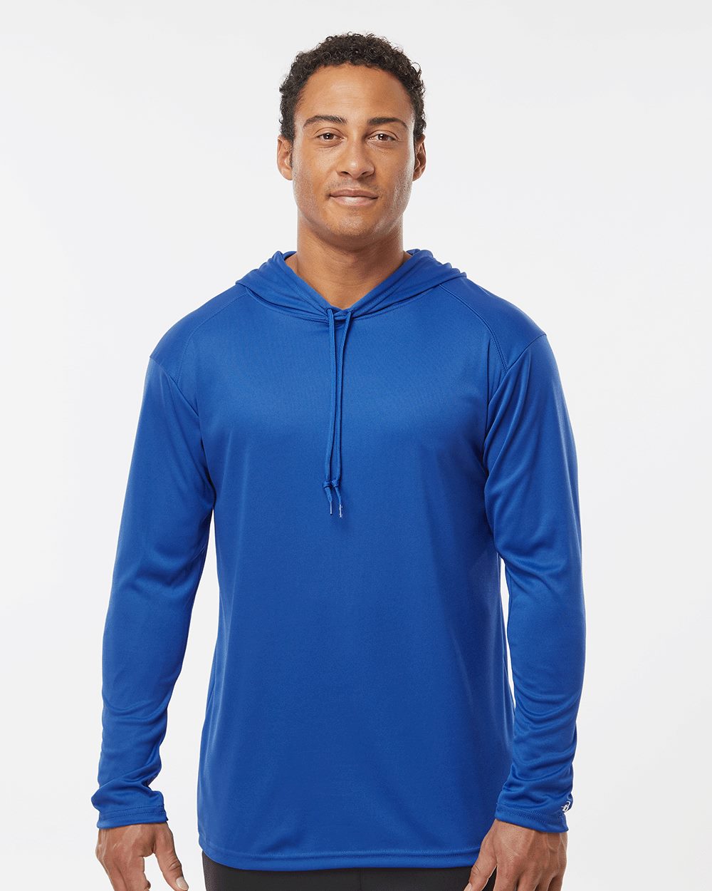 Badger B-Core Hooded Long Sleeve T-Shirt - 4105