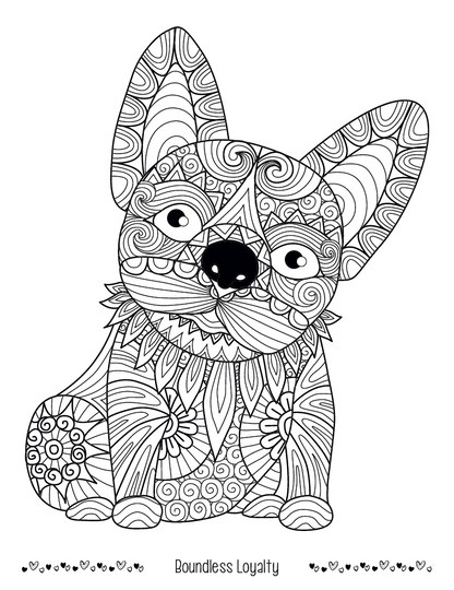 Good Value Unwind with Pets Adult Coloring Book-41269