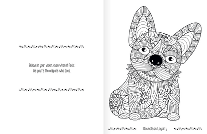 Good Value Unwind with Pets Adult Coloring Book-41269