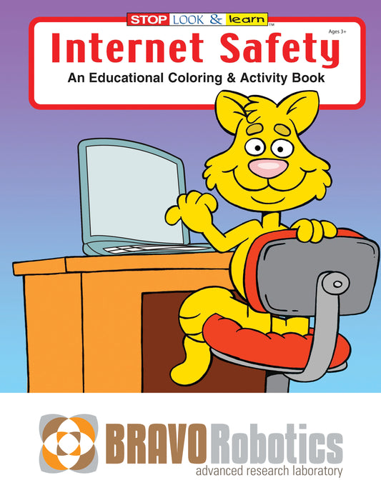 Coloring Book Internet Safety-41271
