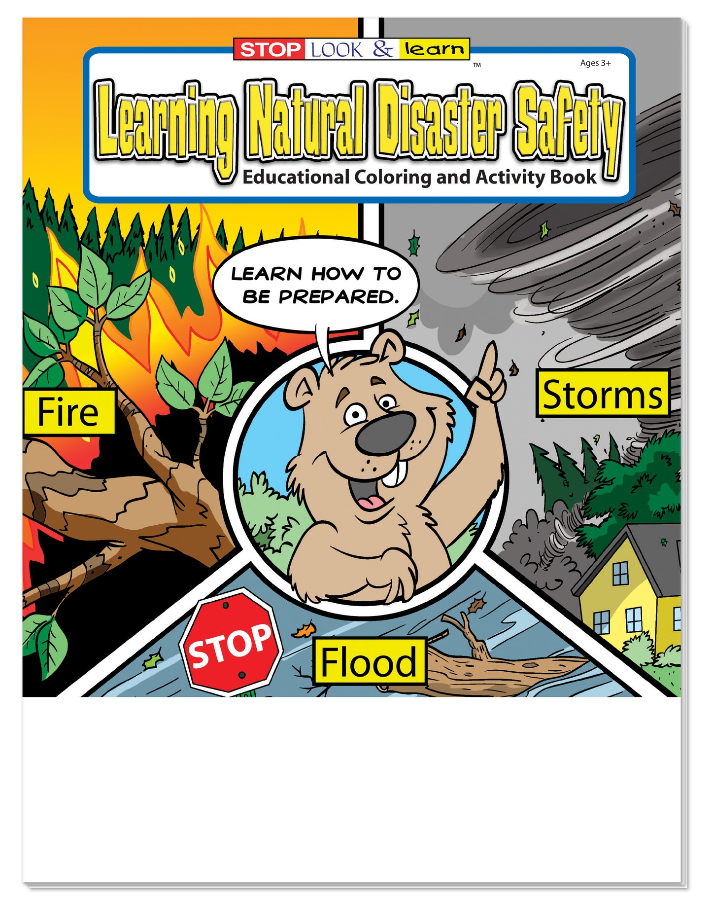 Good Value Coloring Book Learning Natural Disaster Safety-41275
