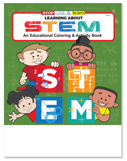 Coloring Book Learning About STEM-41276