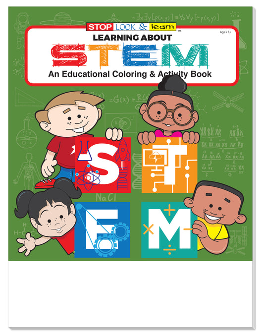 Coloring Book Learning About STEM-41276