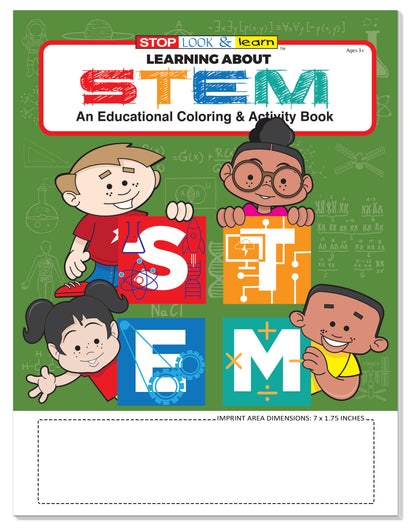 Coloring Book Learning About STEM-41276