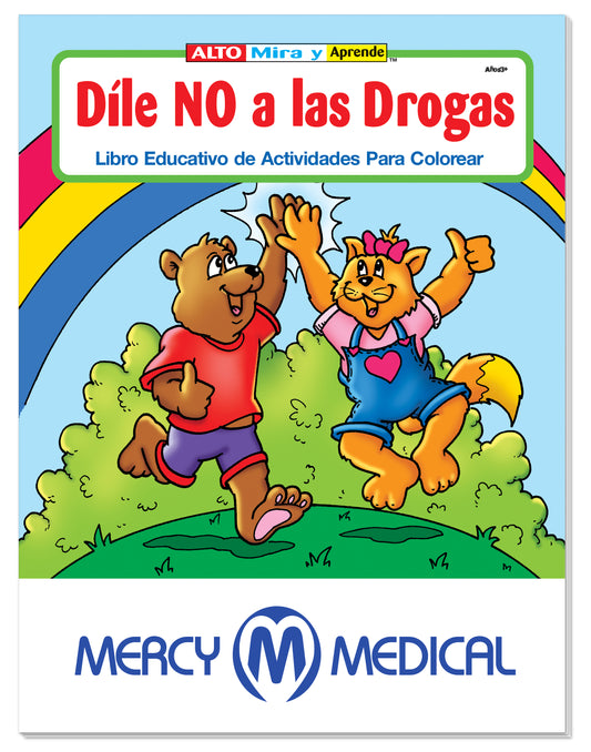 Good Value Coloring Book Smart Kids Say No to Drugs Spanish-41279