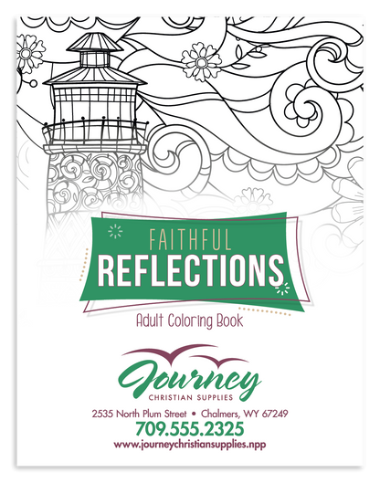 Good Value Faithful Reflections Adult Coloring Book-41281