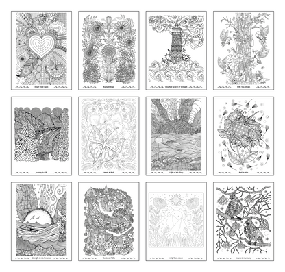 Good Value Faithful Reflections Adult Coloring Book-41281