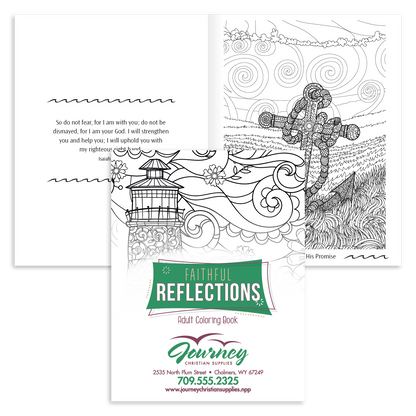 Good Value Faithful Reflections Adult Coloring Book-41281