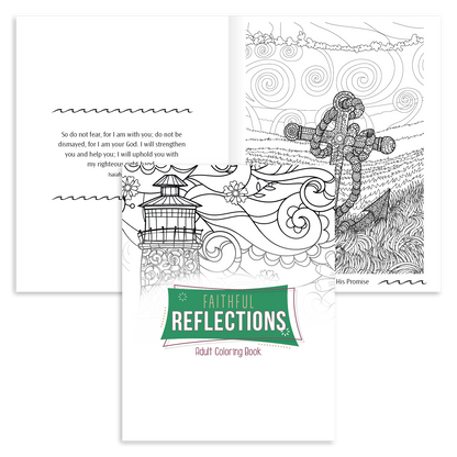 Good Value Faithful Reflections Adult Coloring Book-41281