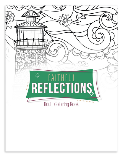 Good Value Faithful Reflections Adult Coloring Book-41281